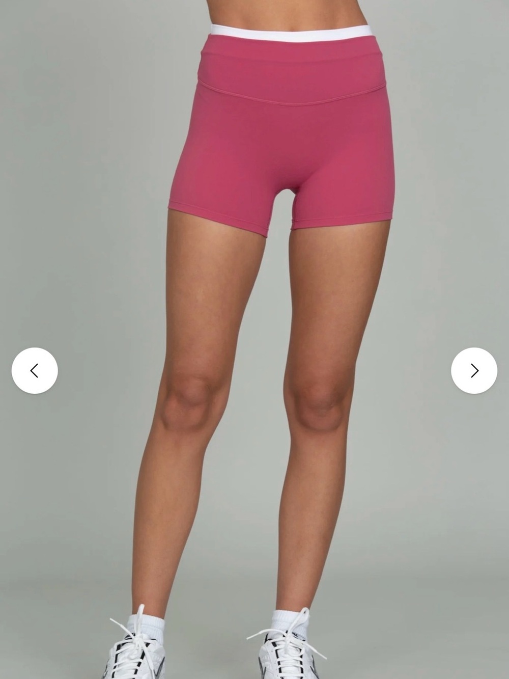 Gold Hinge RASPBERRY DOUBLE WAIST STRYDEFORM SHORT